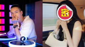  陳偉霆，何穗。(圖／陳偉霆，何穗微博)