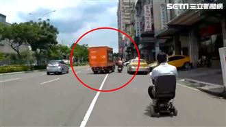 小貨車沒打方向燈鬼切　騎士遭撞送醫