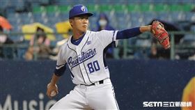 ▲富邦悍將先發投手游霆崴。（圖／記者劉彥池攝影）