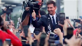 巴薩教頭科曼今日說，梅西已經是過去式。（圖／路透社／達志影像）