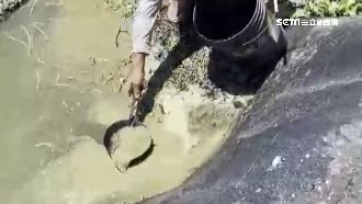 風機漏油染6座魚塭！漁民氣炸蒐證