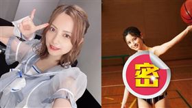 寫真女星桃月梨子是外型甜美的隱乳系女神。（圖／翻攝自nashiko_cos IG）