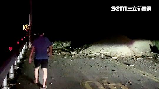 人止關再度坍方！　埔霧公路交通中斷