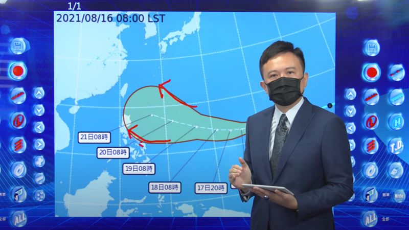 熱帶低壓成颱撲向台灣？氣象局說話了
