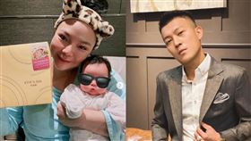 小甜甜（左）透露鳳梨（右）未來將成為愛女的大貓咪。（圖／翻攝自小甜甜、鳳梨IG）