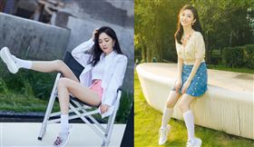 楊冪，景甜。(圖／楊冪，景甜微博)