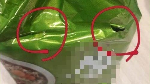 人妻買泡麵普渡　沒拜驚見被開2圓孔