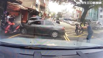 山老鼠拒檢又衝撞　警開2槍畫面曝光
