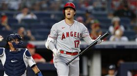 ▲大谷翔平中止連6場擊出安打。（圖／美聯社／達志影像）