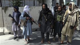 阿富汗,塔利班（圖／美聯社／達志影像）