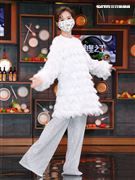 LuLu黃路梓茵主持「料理之王2」。（記者邱榮吉/攝影）