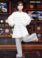 LuLu黃路梓茵主持「料理之王2」。（記者邱榮吉/攝影）