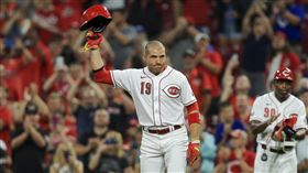 ▲沃托（Joey Votto）達成2000安里程碑。（圖／美聯社／達志影像）