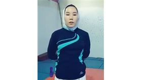 胡達迪（Zakia Khudadadi）　圖／翻攝自帕運推特
