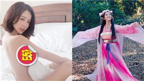 張雅涵在《戲說台灣》演出「蘭花精」登上表特版。（圖／非常星工作室提供）