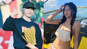 周星馳、張曉祺（圖／翻攝自周星馳影迷後援會微博、張曉祺IG）