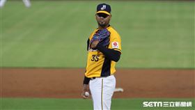 ▲中信兄弟先發投手羅傑斯。（圖／記者劉彥池攝影）