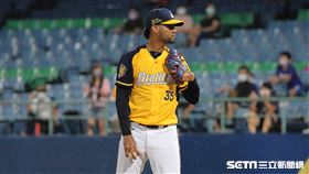 ▲中信兄弟先發投手羅傑斯。（圖／記者劉彥池攝影）