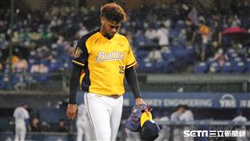 ▲中信兄弟先發投手羅傑斯。（圖／記者劉彥池攝影）