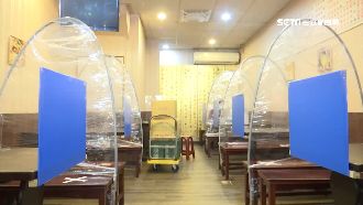 隔板買不到？保鮮膜+水管變身蒙古包