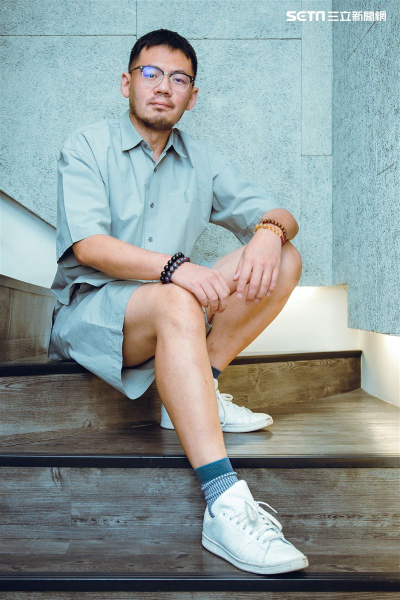 葛大為三立新聞網專訪。（圖／記者楊澍攝影）