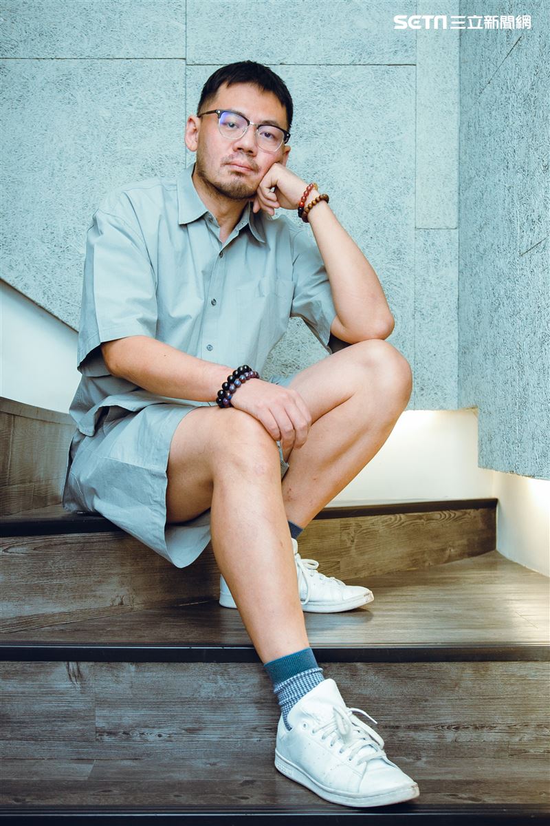 葛大為三立新聞網專訪。（圖／記者楊澍攝影）