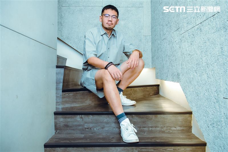 葛大為三立新聞網專訪。（圖／記者楊澍攝影）