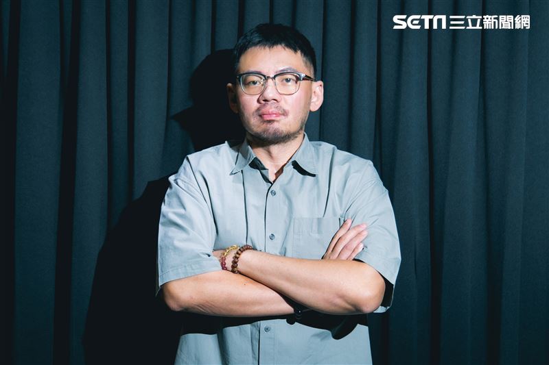 葛大為三立新聞網專訪。（圖／記者楊澍攝影）