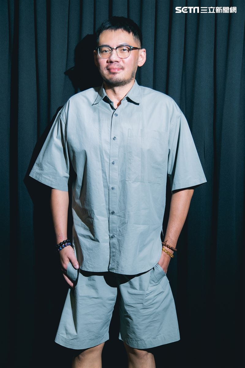 葛大為三立新聞網專訪。（圖／記者楊澍攝影）