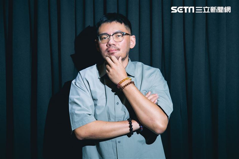 葛大為三立新聞網專訪。（圖／記者楊澍攝影）