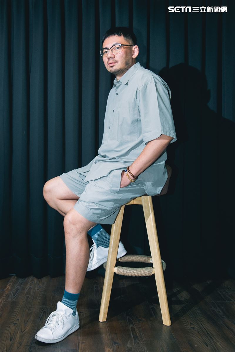 葛大為三立新聞網專訪。（圖／記者楊澍攝影）