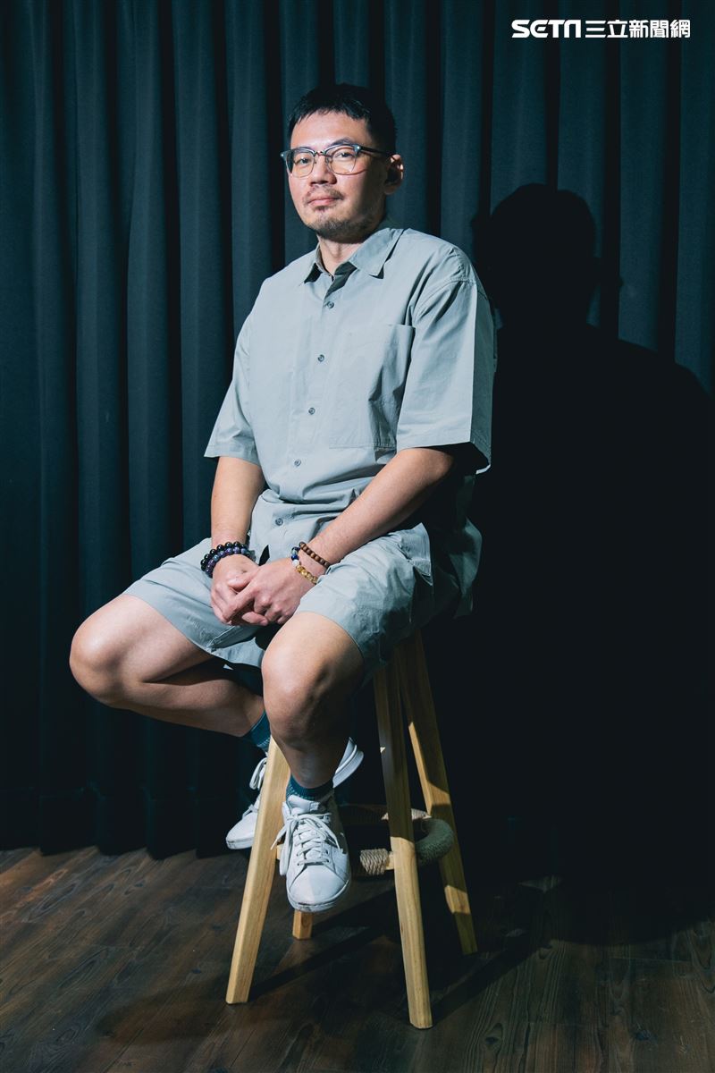 葛大為三立新聞網專訪。（圖／記者楊澍攝影）