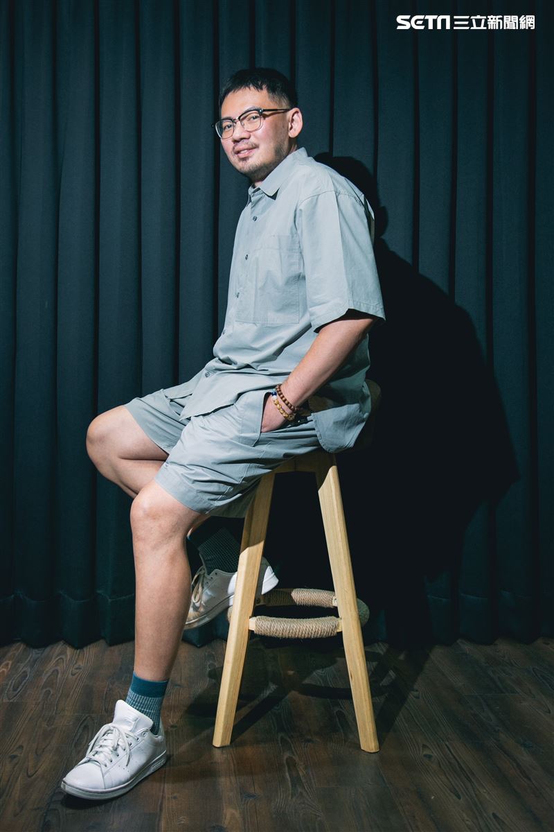 葛大為三立新聞網專訪。（圖／記者楊澍攝影）