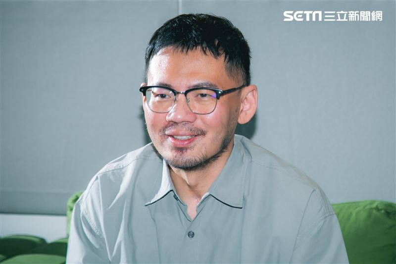 葛大為三立新聞網專訪。（圖／記者楊澍攝影）