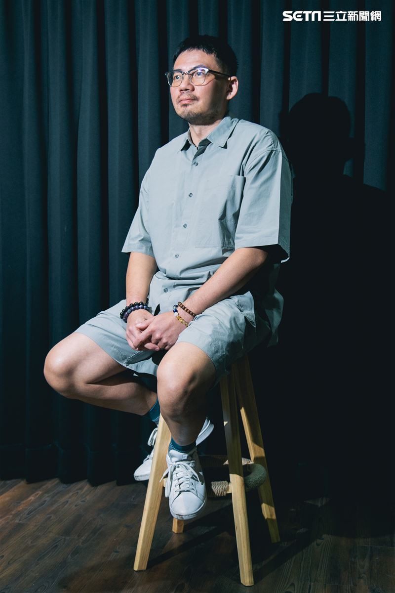 葛大為三立新聞網專訪。（圖／記者楊澍攝影）