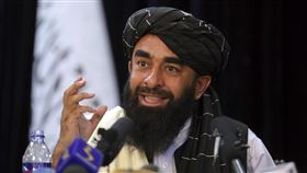 塔利班記者會（圖／美聯社／達志影像）