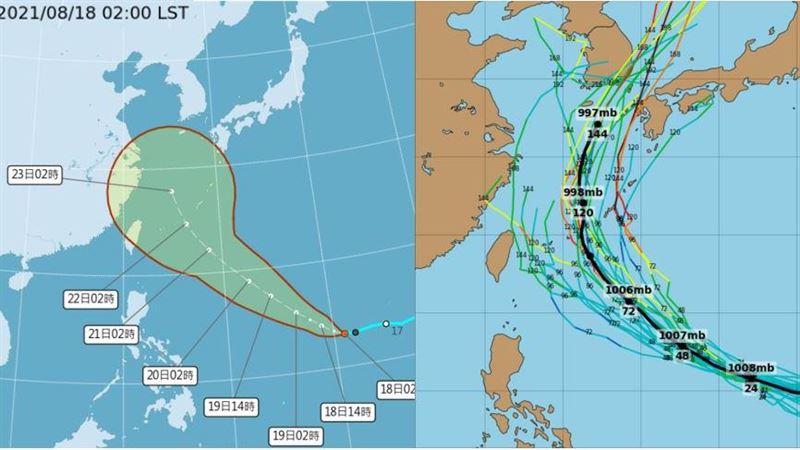 熱帶低壓未來路徑曝　不完全排除侵台