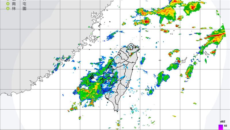 熱帶低壓解體！午後「兩區」雷雨突襲