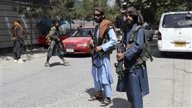 阿富汗,塔利班（圖／美聯社／達志影像）