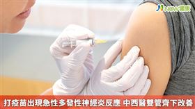 名家專用／NOW健康／中醫師高資承認為，民眾無須過度擔憂，仍可放心注射新冠肺炎疫苗，且急性多發性神經炎並非不治之症，中西醫皆有不同的對症療法。(勿用)