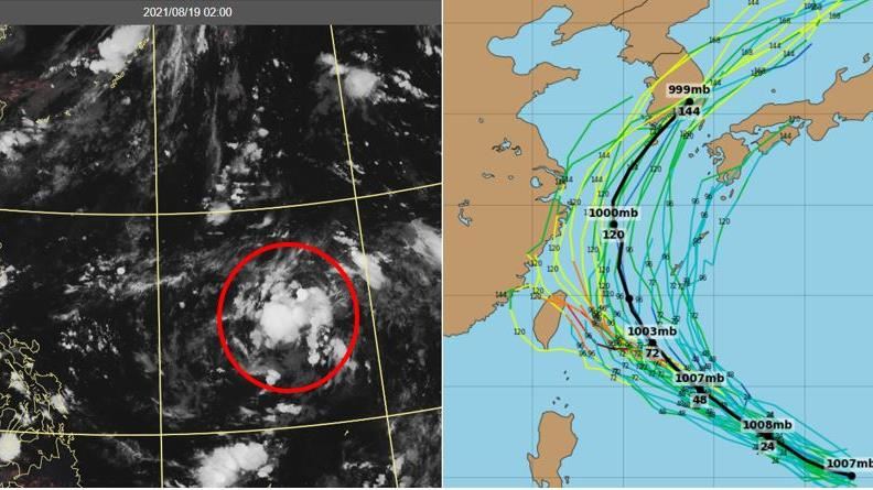 中元普渡天氣出爐　強對流防劇烈天氣