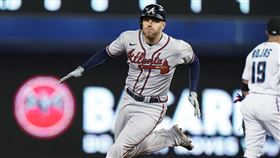 ▲佛里曼（Freddie Freeman）生涯第2次締造「完全打擊」。（圖／美聯社／達志影像）