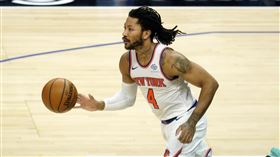 ▲「飆風玫瑰」羅斯（Derrick Rose）重返尼克。（圖／美聯社／達志影像）