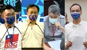 江啟臣,卓伯源,張亞中,朱立倫（組合圖）