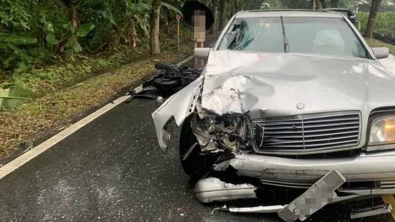 花蓮18歲護專女接男友　遭賓士撞亡