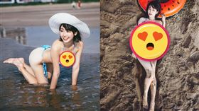 ▲外拍女神希希推出電子寫真。（圖／希希提供）