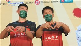▲奧運羽球男雙金牌得主李洋、王齊麟。（圖／記者林辰彥攝影）