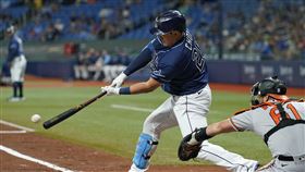 ▲坦帕灣光芒崔志萬。（圖／美聯社／達志影像）