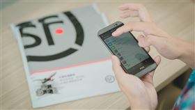 降低染疫風險　台灣順豐推零接觸簽收服務（圖／台灣順豐提供）
