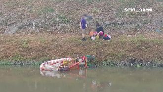 冬山河騎三輪車　摔下草地男童輕傷